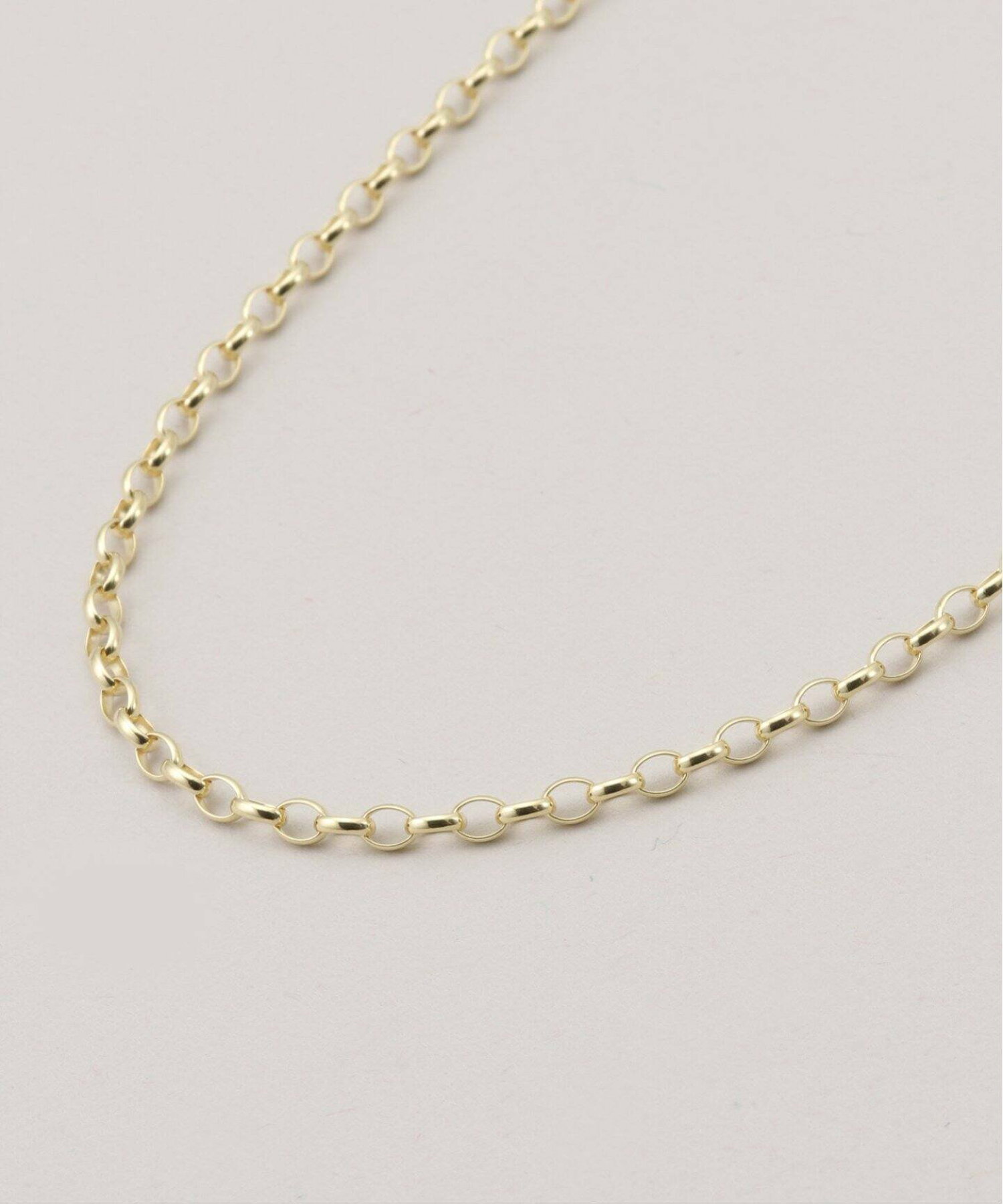 【BYSMITH バイスミス】 9K Rolo Chain Necklace : 2.3mm * 45cm